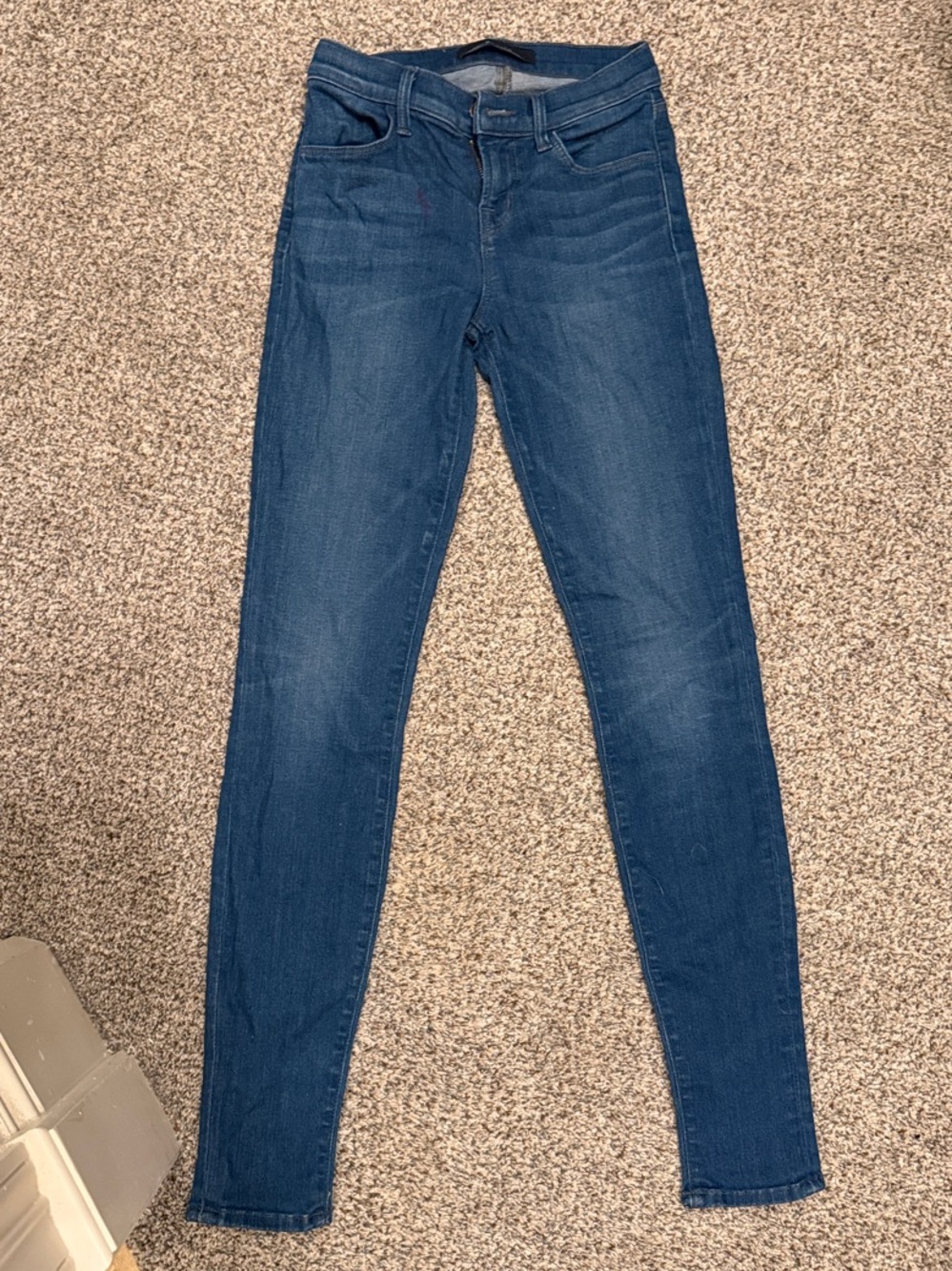 J Brand Mid Blue Skinny Jeans